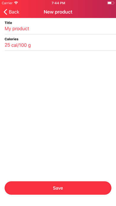 App screenshot