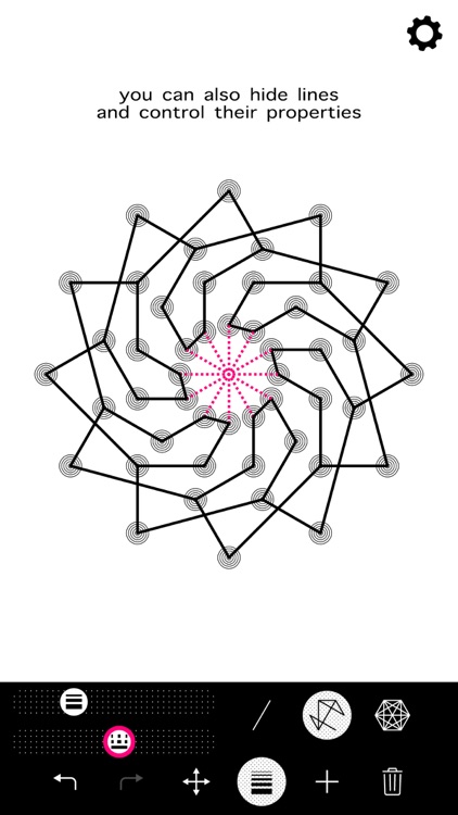 Entangle - Geometric drawing