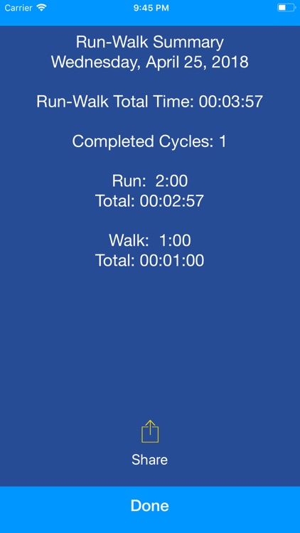 Run Walk Intervals screenshot-4
