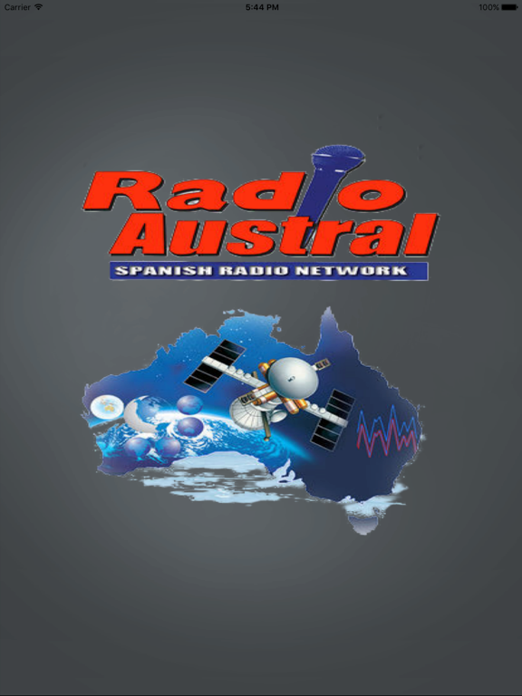 Radio Austral iPad screenshot 1 - Music app