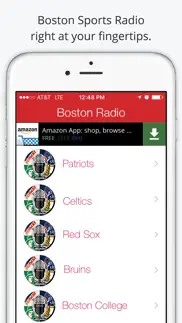 boston gameday radio for patriots red sox celtics iphone screenshot 1