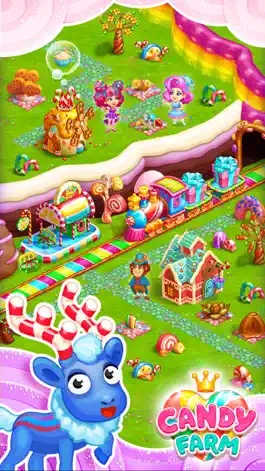 Game screenshot Candy Farm and Magic cake town apk