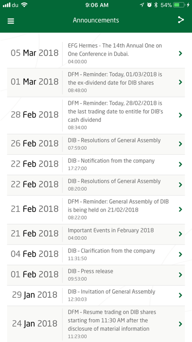 App screenshot