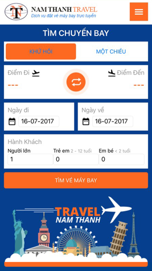 Ve May Bay - NamThanhTravel(圖1)-速報App