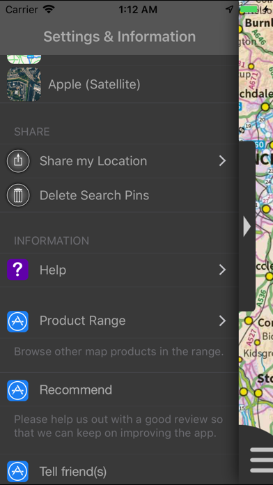 Peak District Maps Offline Screenshot