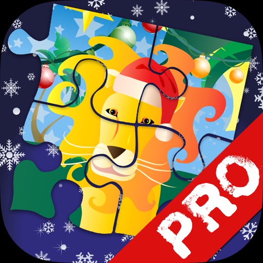 Xmas Jigsaws Game: Jungle PRO iOS App