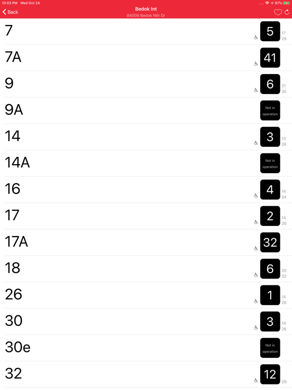 Screenshot #5 pour SG Bus Timing