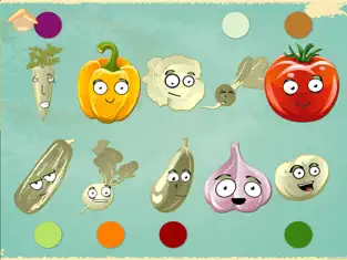 Captura 4 Verduras divertidas! Juegos iphone