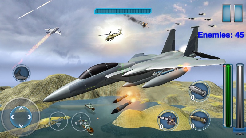 F35 Chorro Combatiente Pelea d screenshot 1
