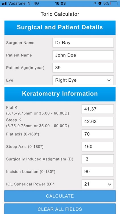 Axis Toric Calculator screenshot-3