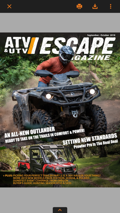 Screenshot #2 pour ATV&UTV ESCAPE Magazine
