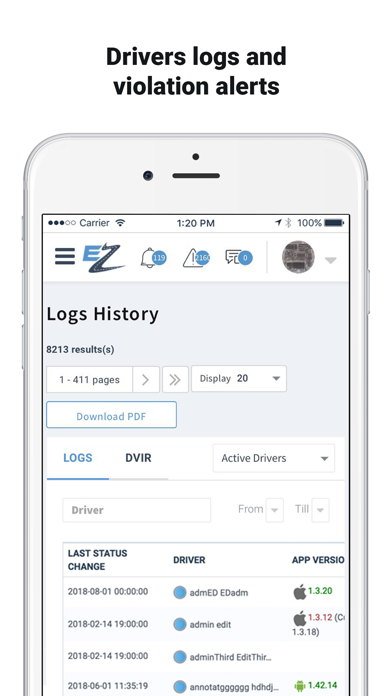 How to cancel & delete Ezlogz Admin Portal from iphone & ipad 4