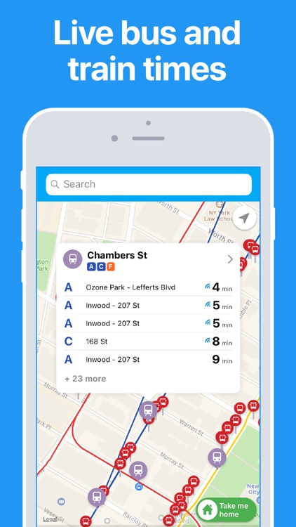 New York Transit: Maps & Times