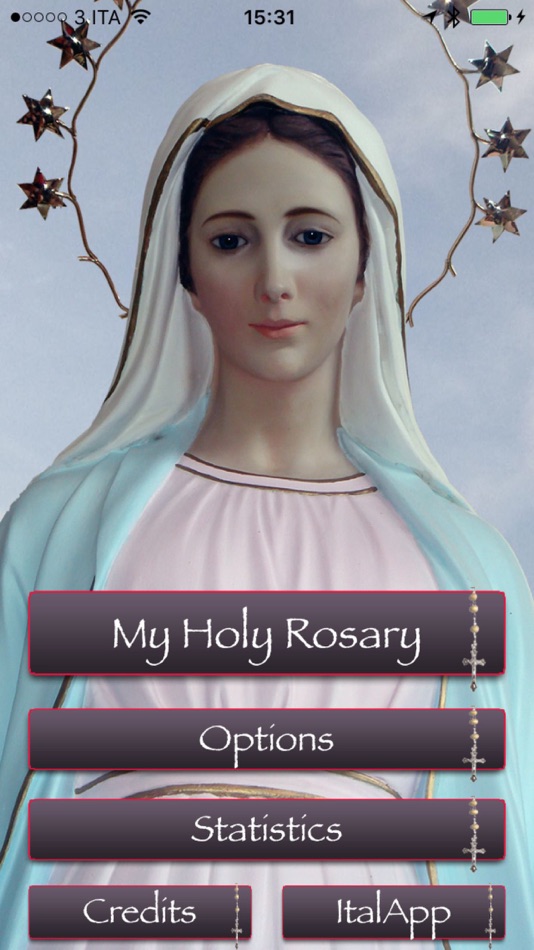 #1. My Holy Rosary (with voice) (iOS) 由: Massimiliano Borrelli
