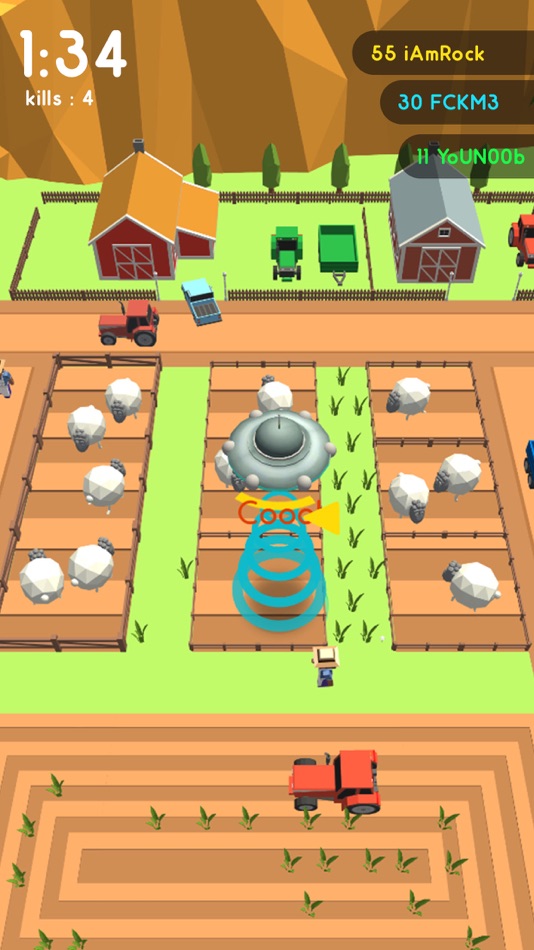 #3. UFO.io - Abduct Everything (iOS) 由: Playense