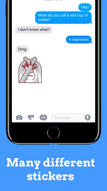 Trendy Teddy Bear Stickers