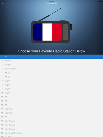 France Radio Station:French FMのおすすめ画像1