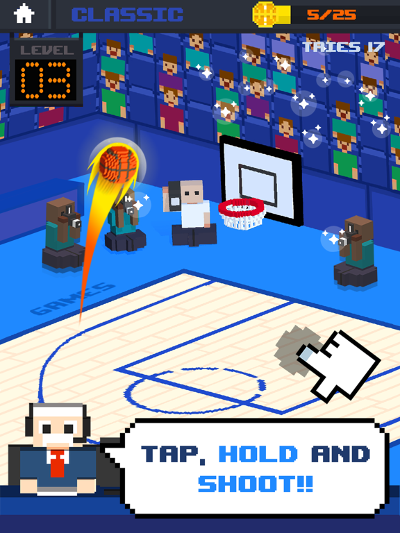 Screenshot #4 pour Shooty Basketball!