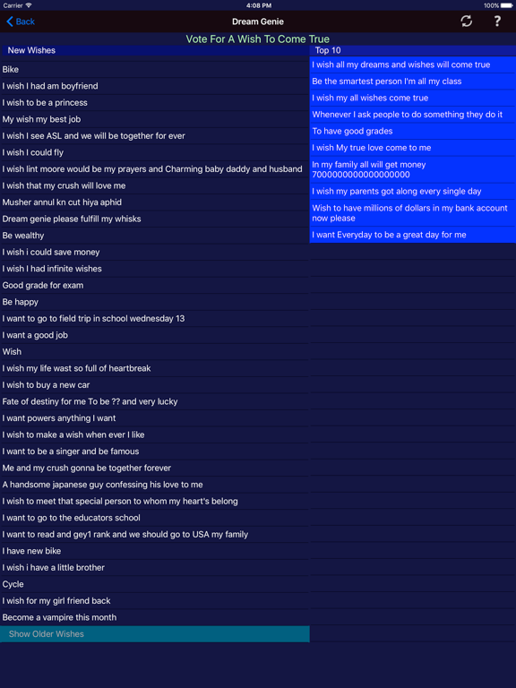 Screenshot #5 pour Make A Wish Come True Genie