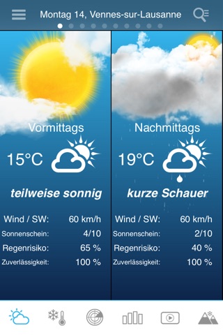 Weather for Switzerland Pro screenshot 2
