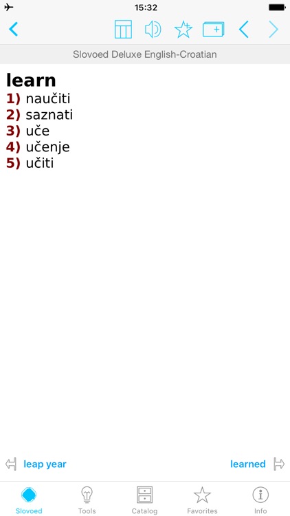 Croatian <> English Dictionary Slovoed Deluxe