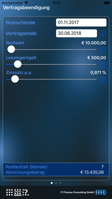 Leasing 1x1 Screenshot