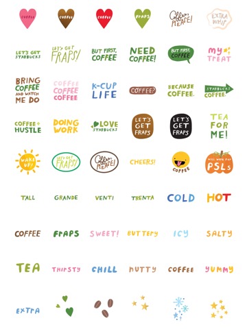 Starbucks Stickersのおすすめ画像2