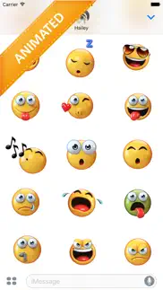 3d animated emoji stickers iphone screenshot 2