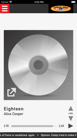 Classic Hits 92.5 KVPI FM screenshot 1