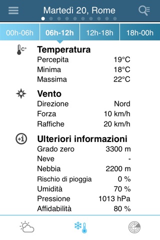 Weather for Italy Pro screenshot 3