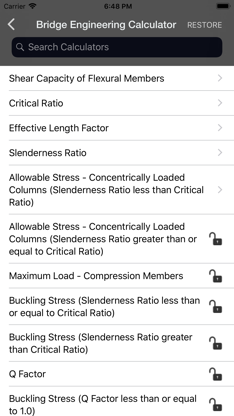 Bridge Engineering Calculator screenshot 2