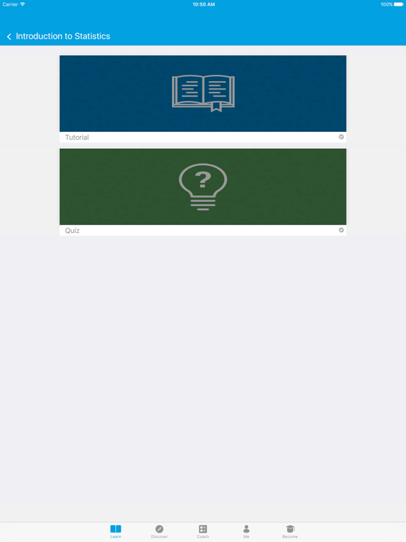 Learn Statistics & Probability iPad screenshot 3 - Education app