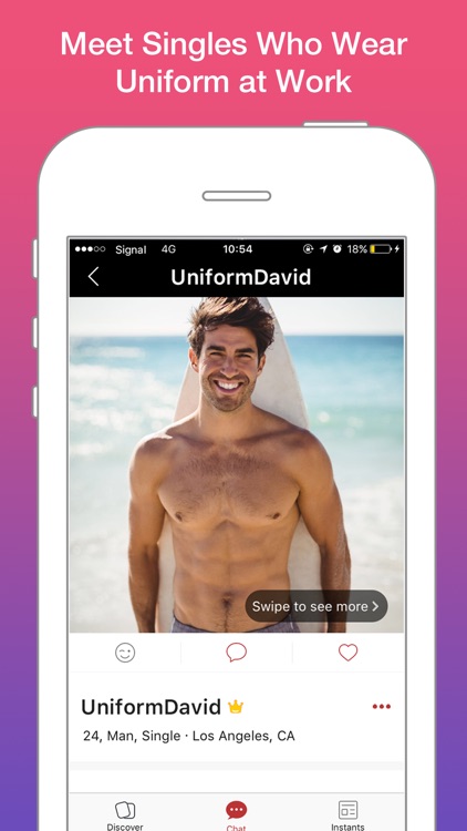 Uniform dating mobil