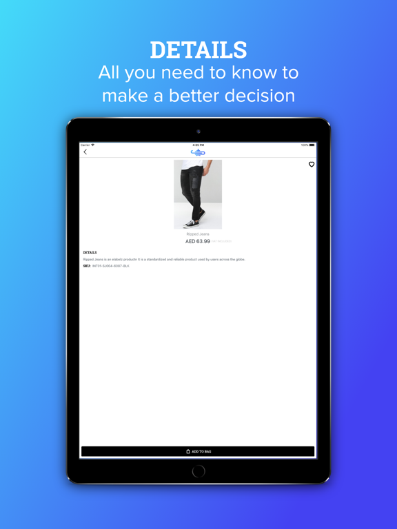 Fanoss - فانوس iPad screenshot 4 - Shopping app