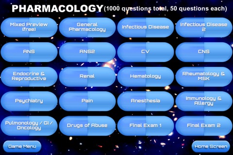 Pharmacology Game: Exam Prep screenshot 2