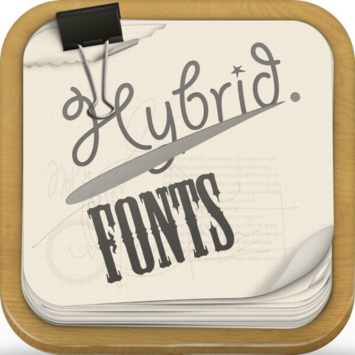 Hybrid Fonts : ⓒⓞⓞⓛ Text Fonts iOS App