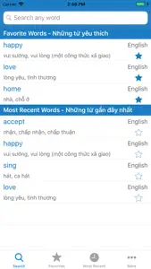 English Vietnam Dictionary screenshot #1 for iPhone