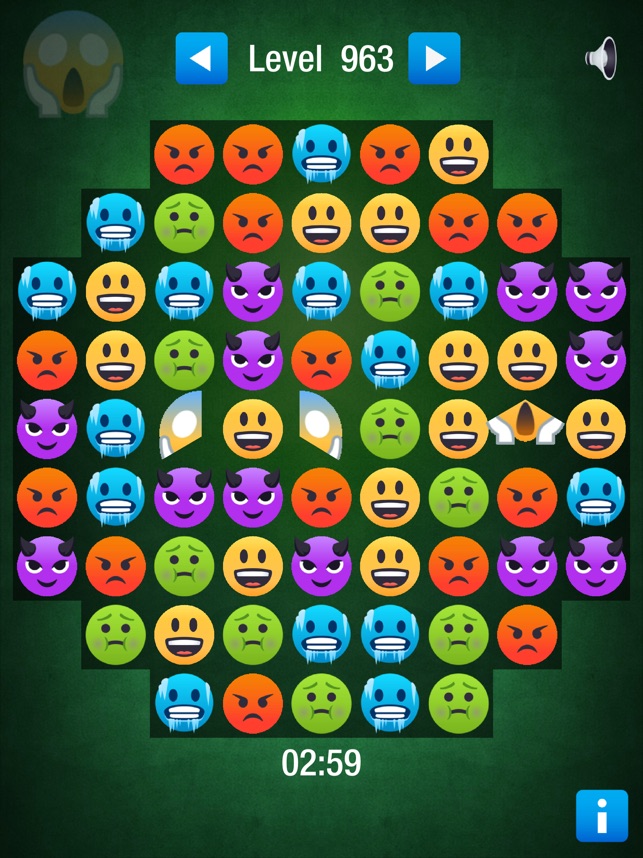 ‎Emoji Games: Match 3