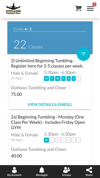 Outlaws Tumbling & Cheer screenshot-4