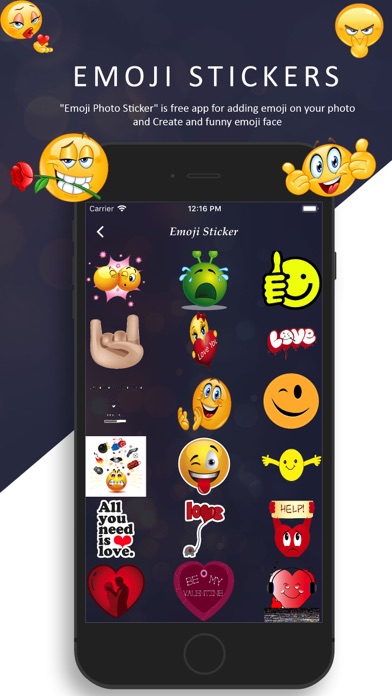 Emoji Stickers : Cute Sticker screenshot 3