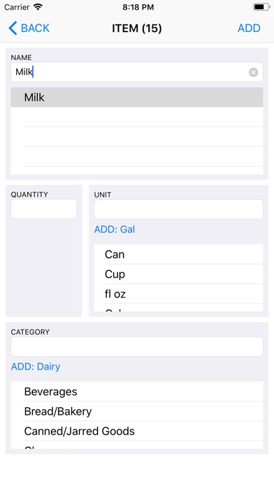 The Simple Shopping List App screenshot 4