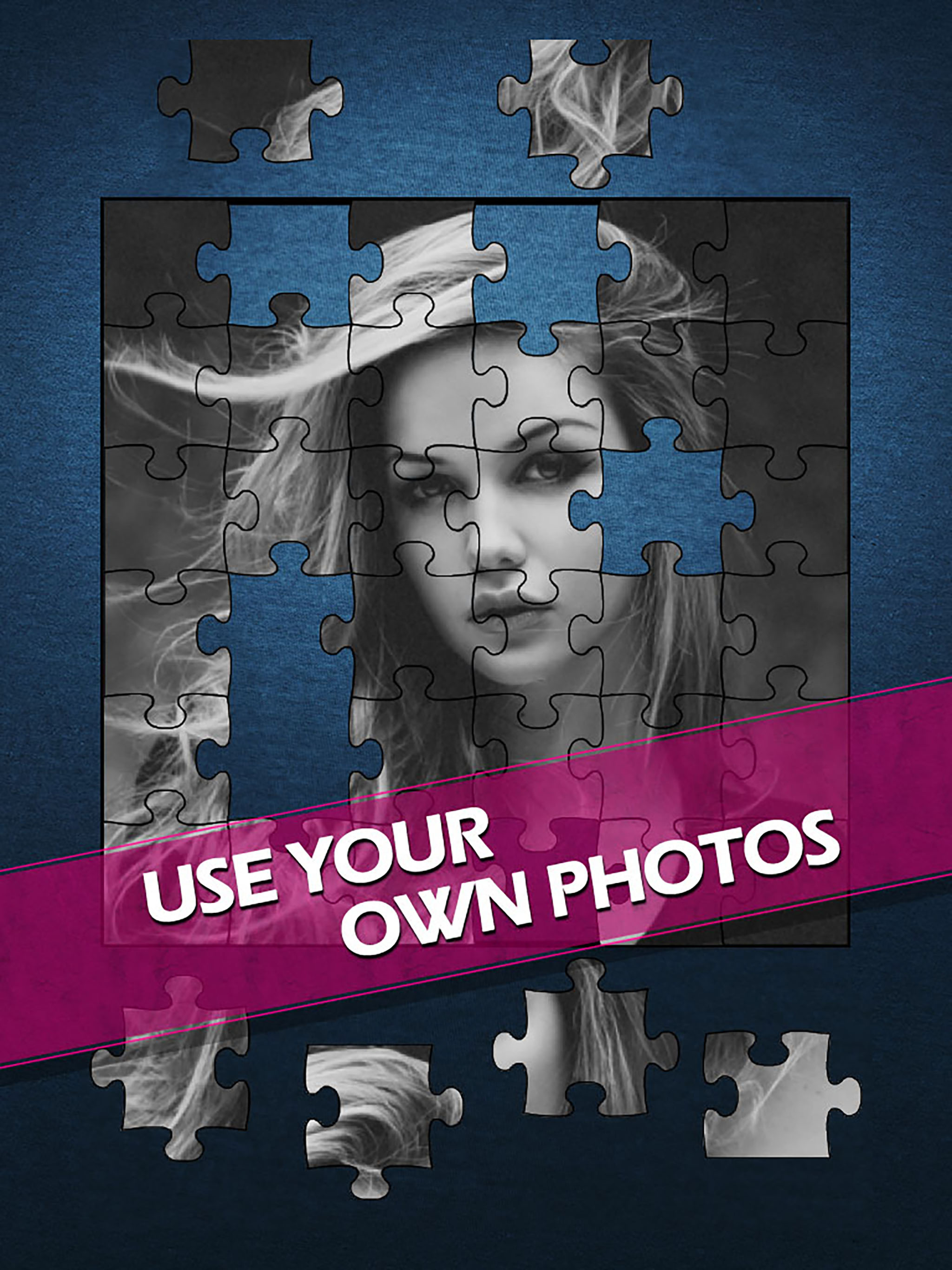Exercise the brain in a jigsaw puzzle