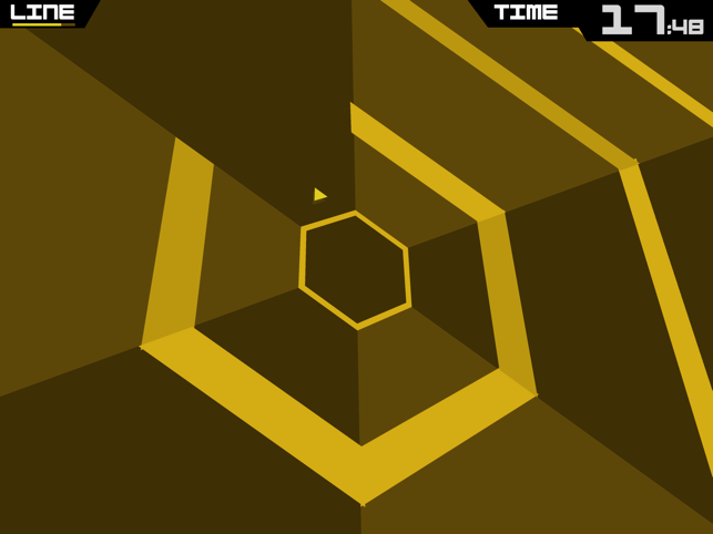 ‎Super Hexagon Screenshot
