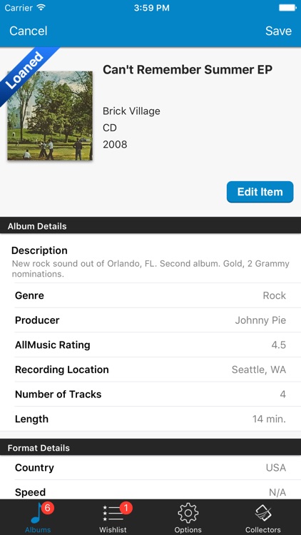 Music Collector Database Pro