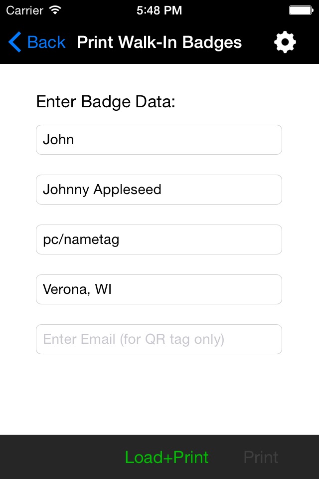 Badge Print screenshot 4