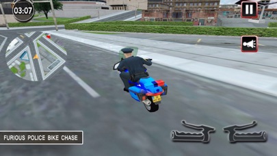 Screenshot #3 pour Police Moto Mission: City Crim