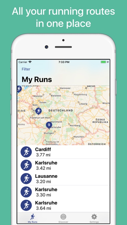 Runners Map screenshot-0