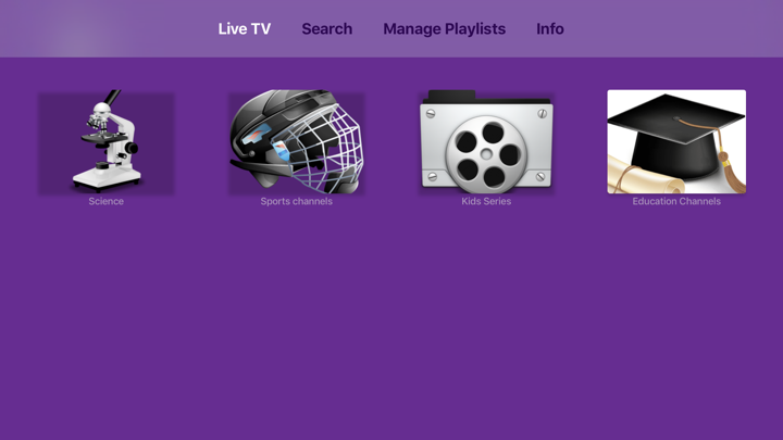 Screenshot #2 pour SageIPTV for tvOS