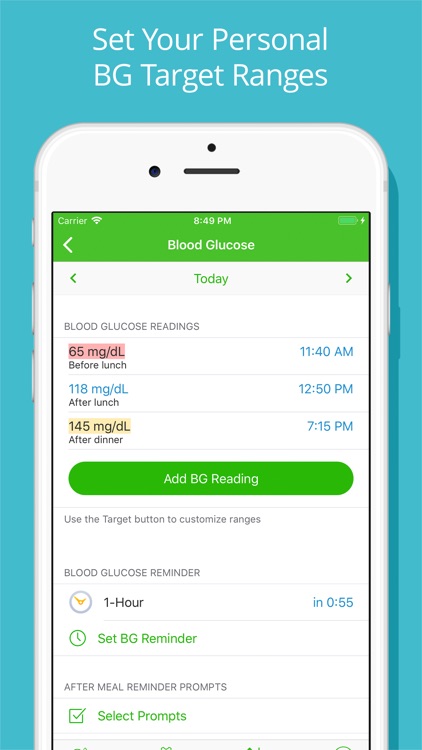 Diabetes Tracker by MyNetDiary screenshot-6