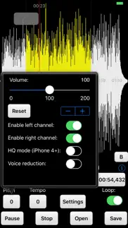 audio speed changer lite iphone screenshot 2